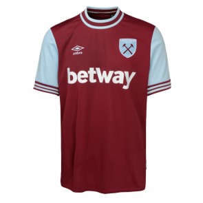 Billiga West Ham United Hemmatröja 2024-25 Kortärmad